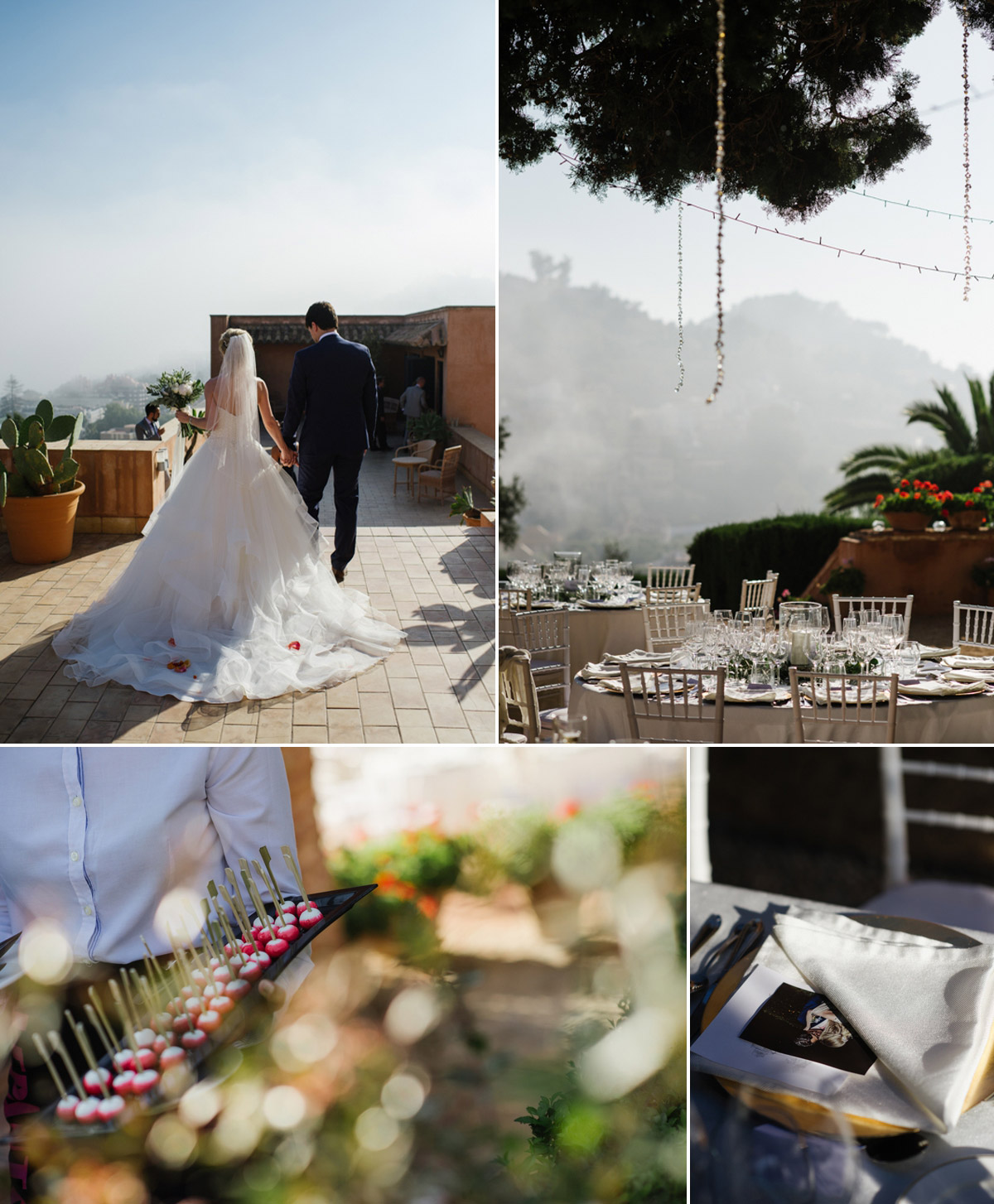 Wedding, Castillo de Santa Catalina, Malaga